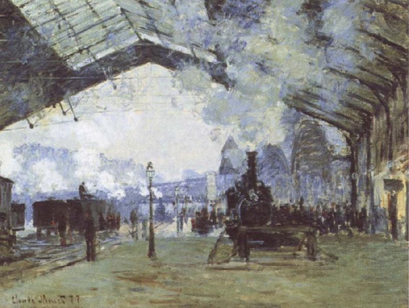 The Train from Normandy, Claude Monet